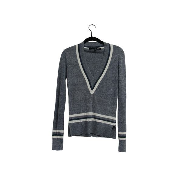 Veronica Beard  V Neck Blue Pullover Sweater Size XS - Picture 1 of 4
